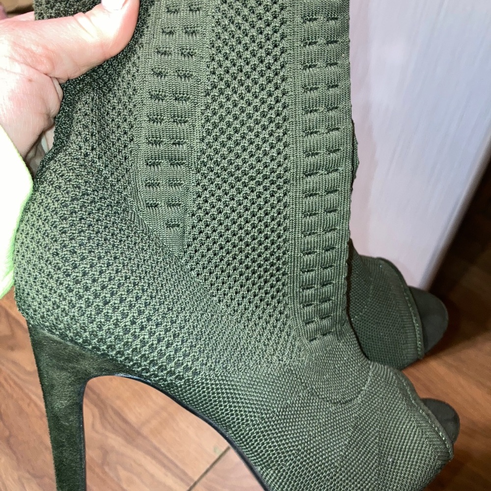 Ashley Stewart sick booties